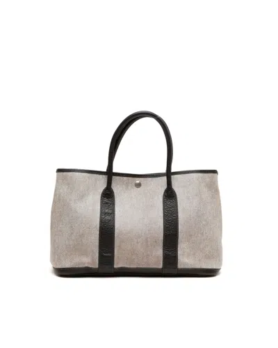 Pre-owned Hermes Hermès Garden Party 36 Tote Bag In Grey