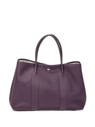 Hermes Garden Party Pm Tote Bag In Purple