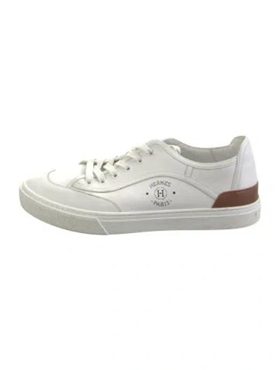 Pre-owned Hermes Get Sneakers In White