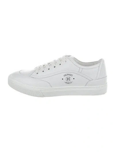 Pre-owned Hermes Get Sneakers In White