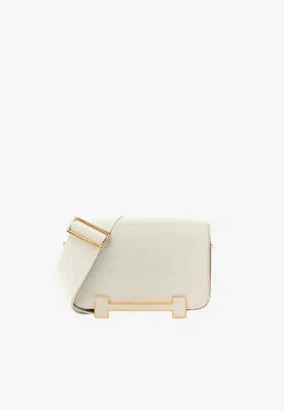 Hermes Geta Shoulder Bag In Mushroom Chevre Mysore With Gold Hardware
