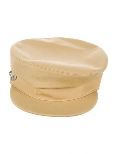 Pre-owned Hermes Giulietta Seashell Cap In Neutral