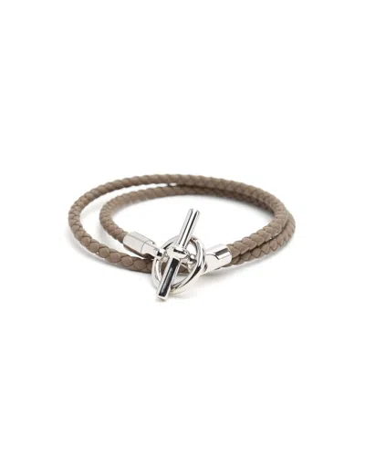 Hermes Hermès Glenan Double Tour Bracelet In Sand