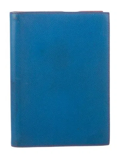 Pre-owned Hermes Globe-trotter Agenda Cover In Multi