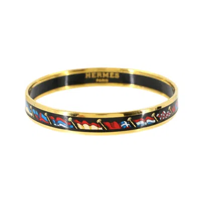 Pre-owned Hermes Gold Bangle () In Multi