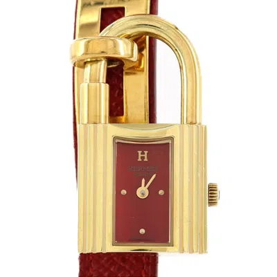 Pre-owned Hermes Gold Plated Wristwatch () In Multi