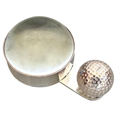 Pre-owned Hermes Golf Ball Magnifying Loupe, 1960s France In Sand