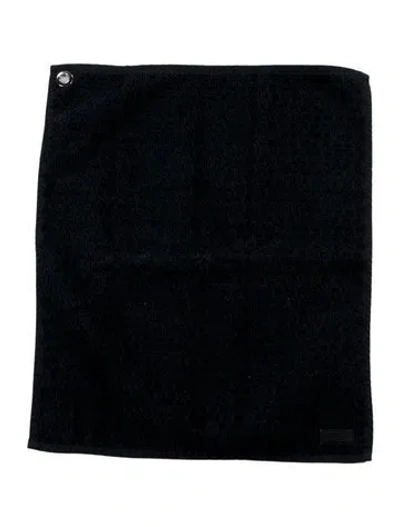 Pre-owned Hermes Golf Hand Towel In Blue