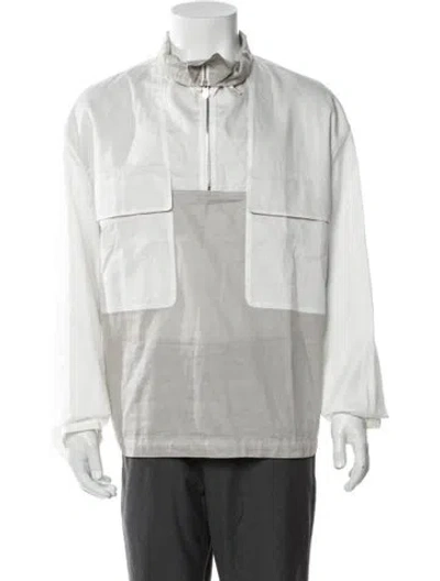 Pre-owned Hermes Graphic Print Windbreaker In Multi