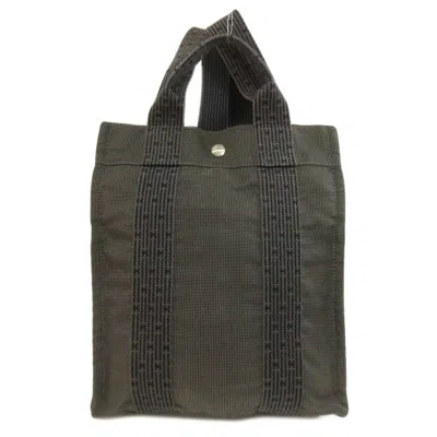 Pre-owned Hermes Gray Canvas Backpack ()
