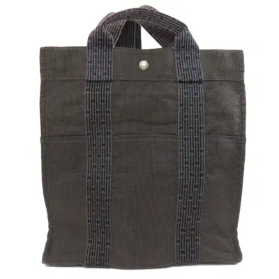Pre-owned Hermes Gray Canvas Backpack ()