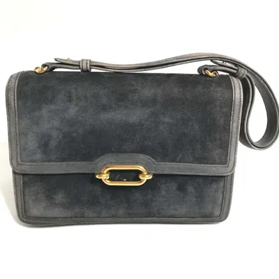 Pre-owned Hermes Gray Leather Shoulder Bag ()