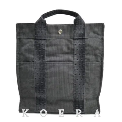 Pre-owned Hermes Gray Nylon Backpack ()