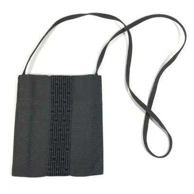 Pre-owned Hermes Gray Polyamide Polyester Pochette Shoulder Bag ()