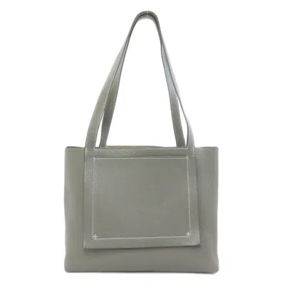Pre-owned Hermes Gray Tote Bag ()