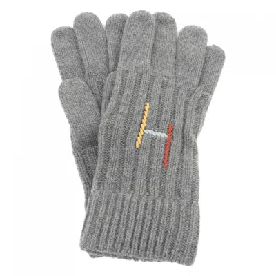 Pre-owned Hermes Gray Warm Gloves ()