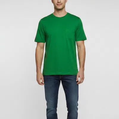 Pre-owned Hermes Green Cotton Pique Crew Neck T-shirt L