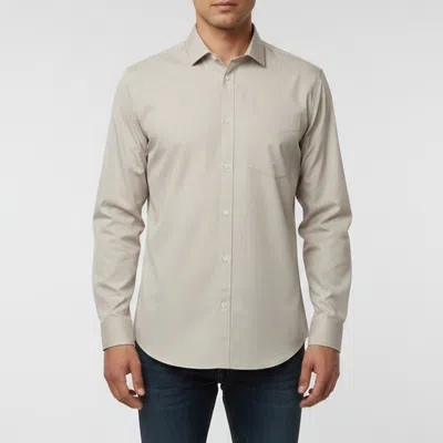 Pre-owned Hermes Hermès Grey Cotton Button Down Shirt Xl