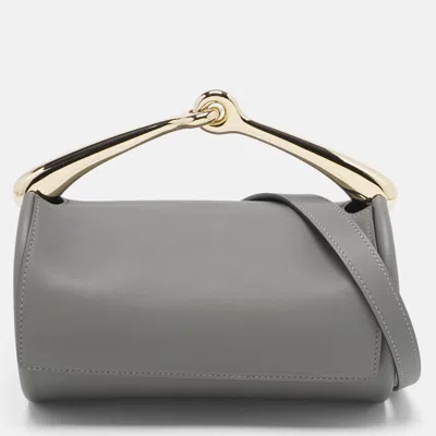 Pre-owned Hermes Gris Meyer Swift Leather Maximors Ii Bag In Gray
