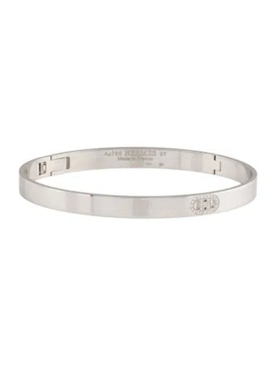 Pre-owned Hermes H D'ancre Bracelet, Small Model, 6.25" In Multi