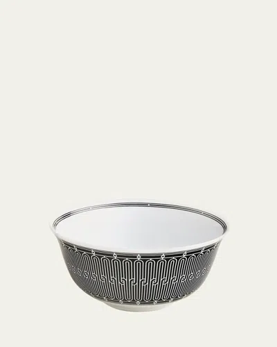 Pre-owned Hermes H Deco Large Bowl In Multi