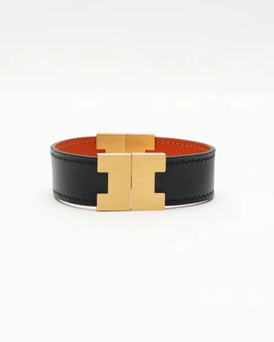 Pre-owned Hermes Hermès H Reversible Bracelet