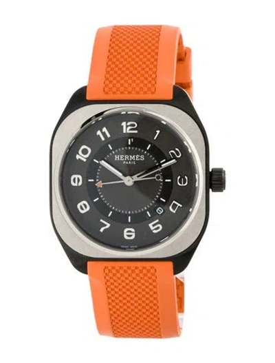 Pre-owned Hermes H08 Watch In Multi