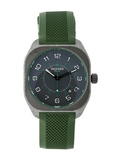 Pre-owned Hermes H08 Watch In Multi