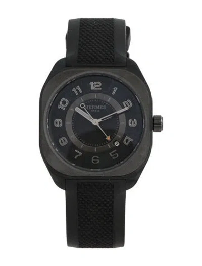 Pre-owned Hermes H08 Watch In Multi