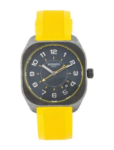 Pre-owned Hermes H08 Watch In Multi