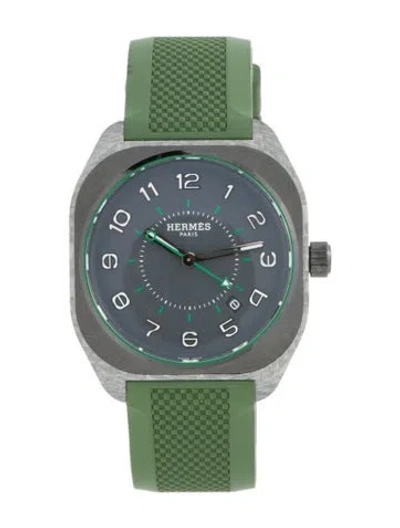 Pre-owned Hermes H08 Watch In Multi
