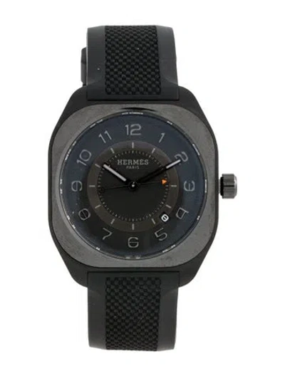 Pre-owned Hermes H08 Watch In Multi