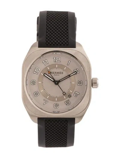 Pre-owned Hermes H08 Watch In Multicolor