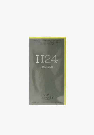 Hermes H24 Herbes Vibes Eau De Parfum - 100ml In Green
