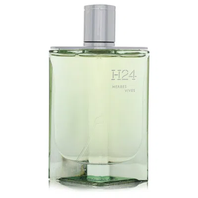 Hermes H24 Herbes Vives Eau De Parfum Spray Mini 3.3 oz (100 Ml) Tester In Green