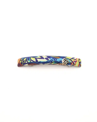 Pre-owned Hermes Hermès Hair Silk Clip In Multi