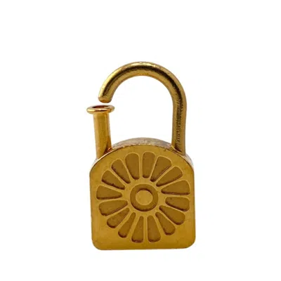 Pre-owned Hermes Handbag Charm () In Gold