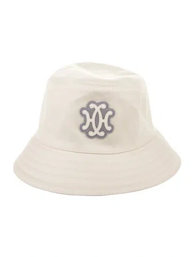 Pre-owned Hermes Harper Lift Bucket Hat W/tags In Neutral