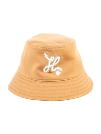 Pre-owned Hermes Harper Nautic Bucket Hat In Brown
