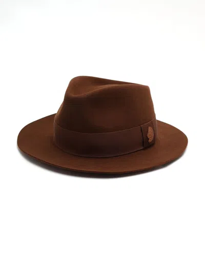 Pre-owned Hermes Hermès Hat, Size 58 In Brown