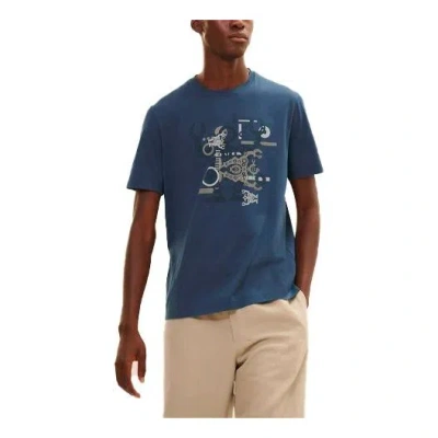 Pre-owned Hermes Hello Mr Farrier T-shirt 'dark Sea Blue'