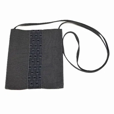 Pre-owned Hermes Her Line Gray Canvas Pochette Shoulder Bag ()