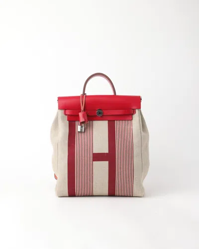 Pre-owned Hermes Hermès Herbag Backpack