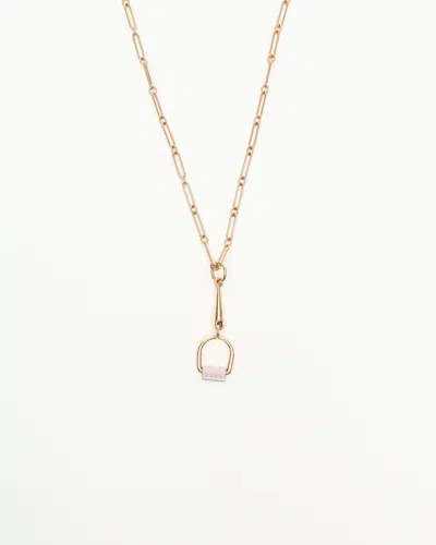 Pre-owned Hermes Hermès Heritage Equestre Pendant In Gold