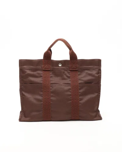 Hermes Hermès Herline Mm Tote Bag In Brown
