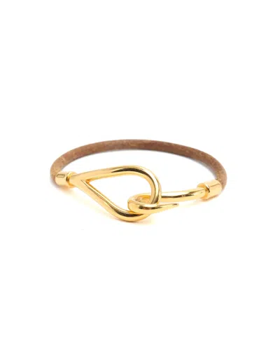 Hermes Hermès  Jumbo Leather Bracelet In Multi