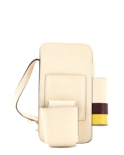 Pre-owned Hermes Hermès Way Phone Case Crossbody Bag Epsom (authentic Pre-loved)