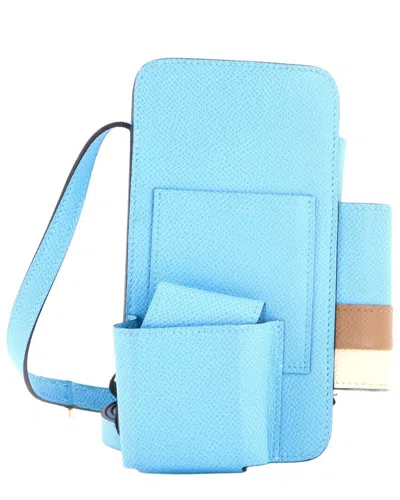 Pre-owned Hermes Hermès Way Phone Case Crossbody Bag Epsom (authentic Pre-loved)