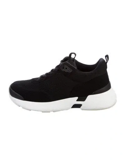 Pre-owned Hermes Heros Sneakers In Black