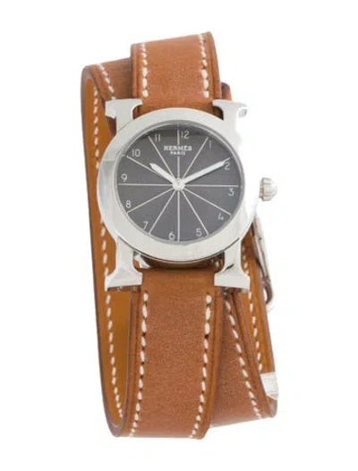 Pre-owned Hermes Heure H Ronde Watch In Multi